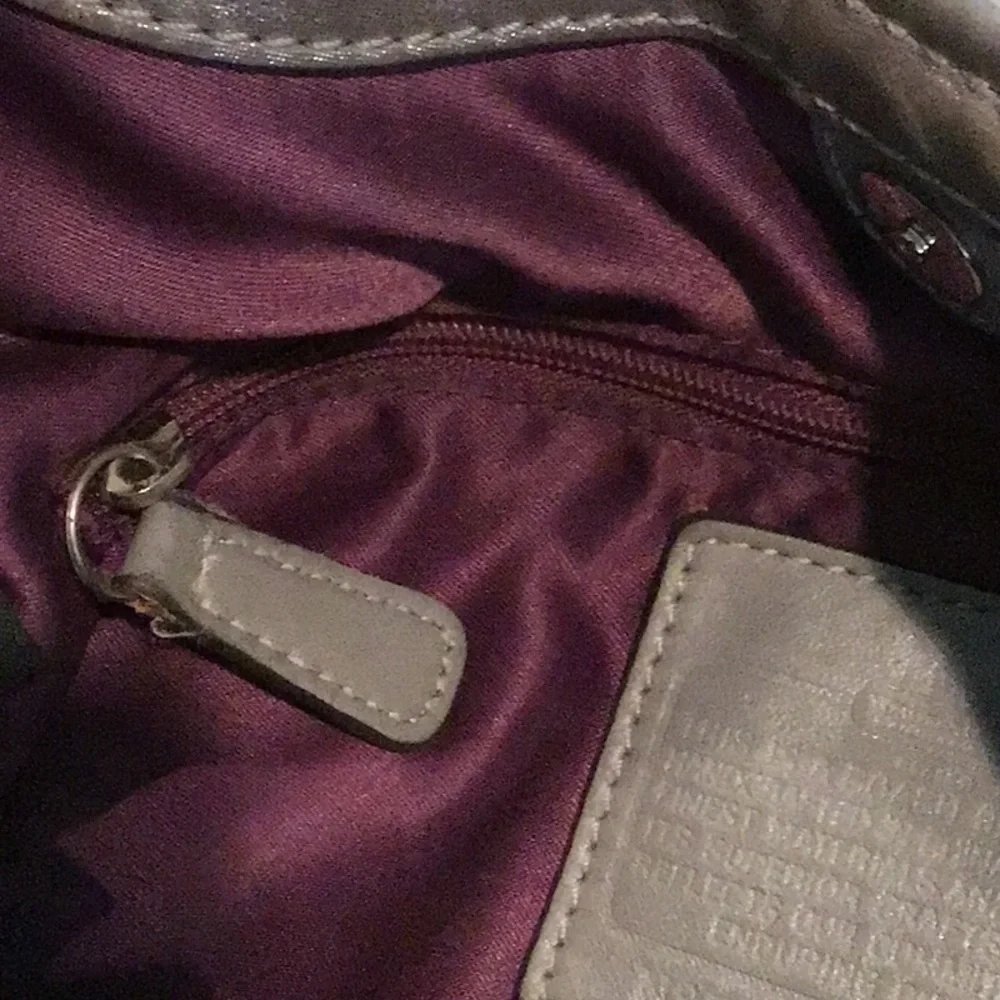Coach Madison Maggie Metallic Handbag